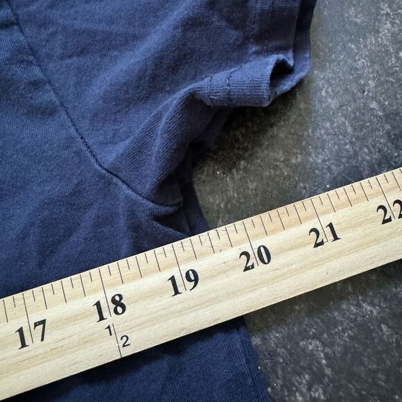 John Galt San Francesco Navy Blue Polo Shirt Women’s Size Small Preppy Style - Picture 2 of 7